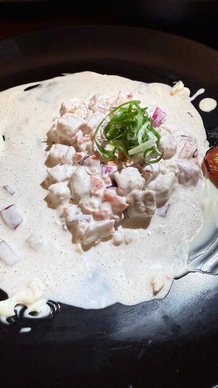 1988 Kinilaw in coconut cream at 1988 Bistro and Bar, Dumaguete