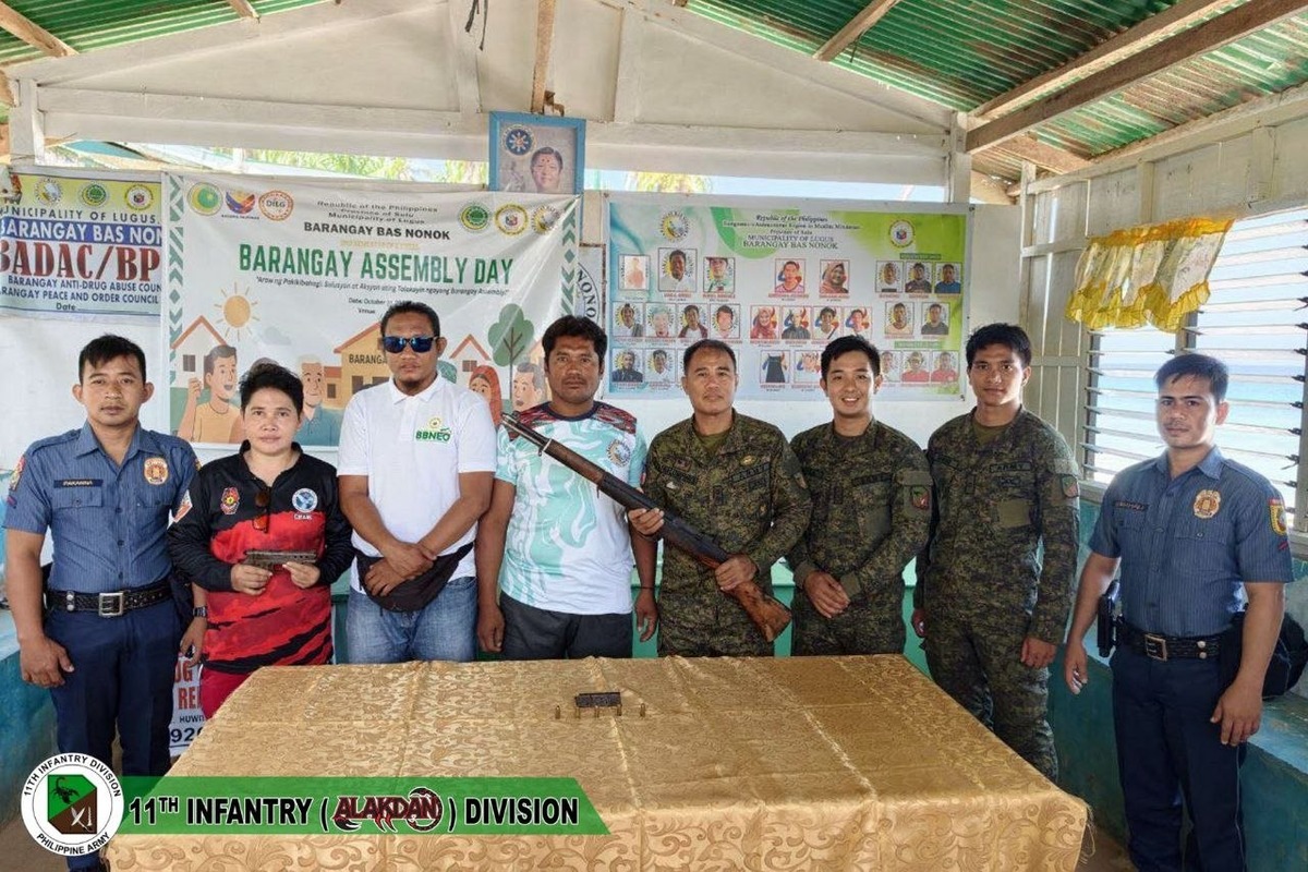 Sulu Communities Hand Over Firearms in Peace Campaign