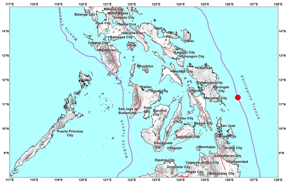 Magnitude 4.0 quake strikes Eastern Samar; no damage expected