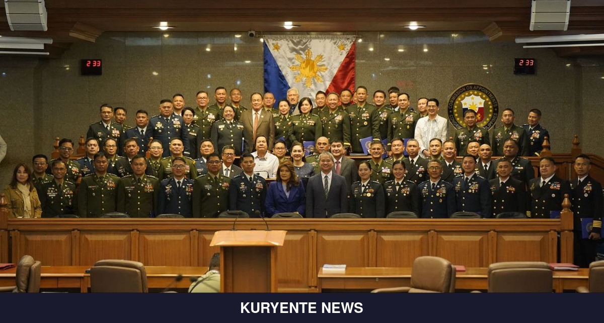 CA Confirms 57 Senior AFP Officers in Key Military Promotions