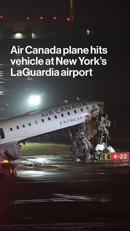 Two Pilots Dead in LaGuardia Runway Collision With Fire Truck