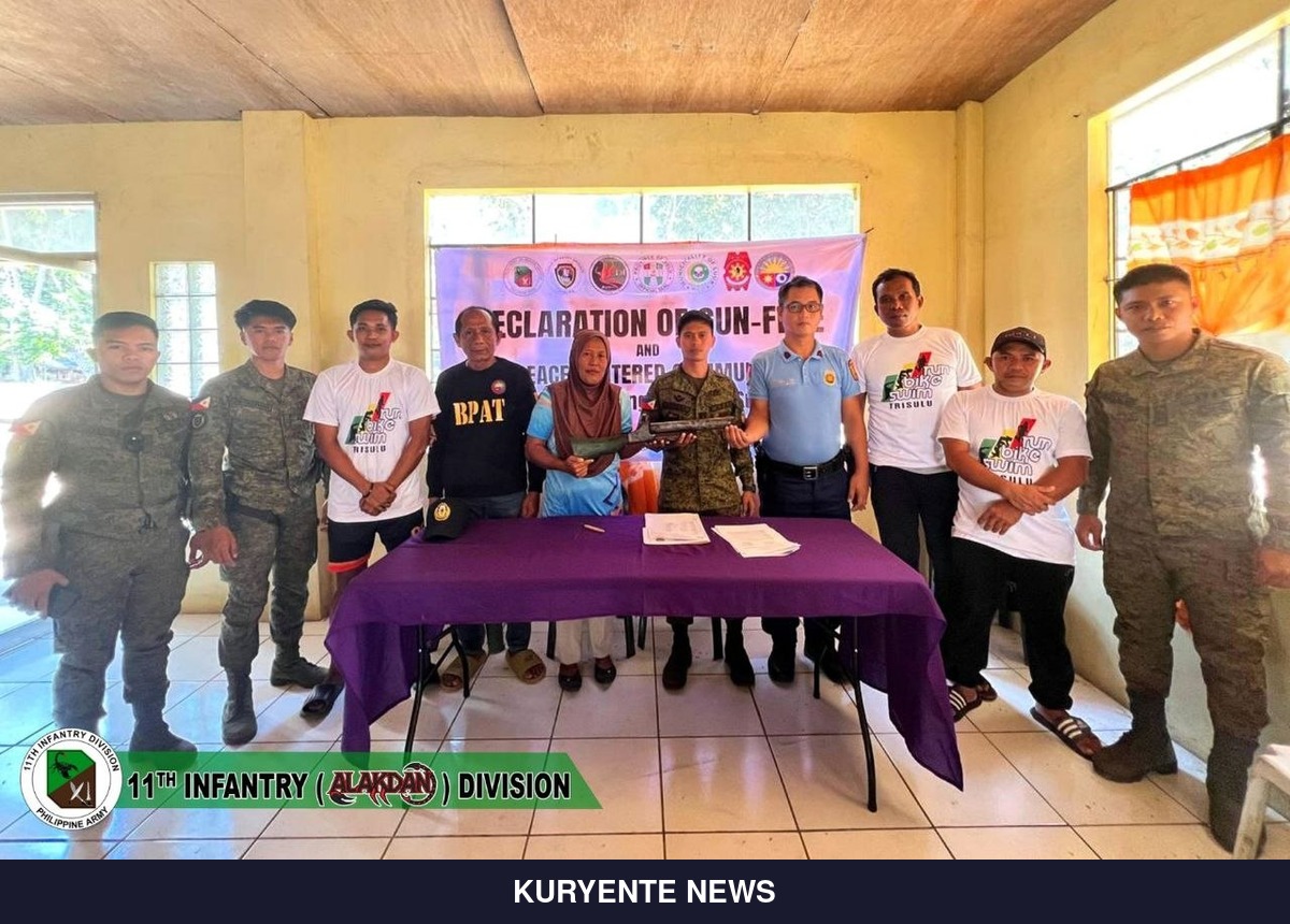 Sulu Gun Handovers Boost Peace Campaign Against Violence
