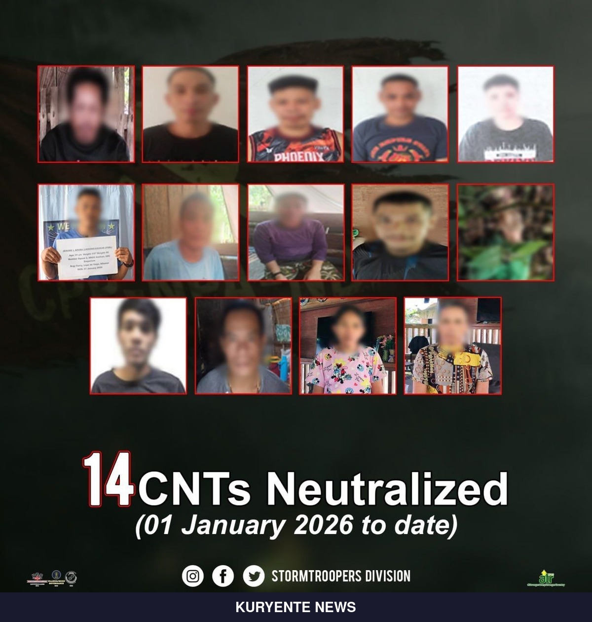 Eastern Visayas: 8ID Reports 14 Rebels Neutralized