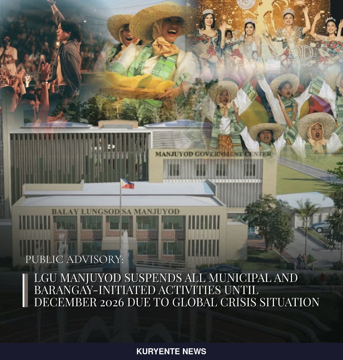 Manjuyod Suspends Fiestas, Cultural Events Until 2027