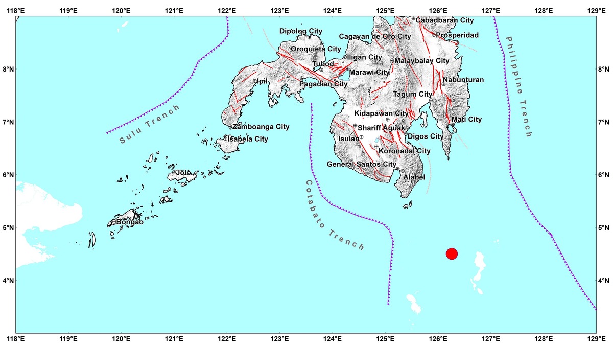 Magnitude 6.0 quake hits Mindanao, no damage expected