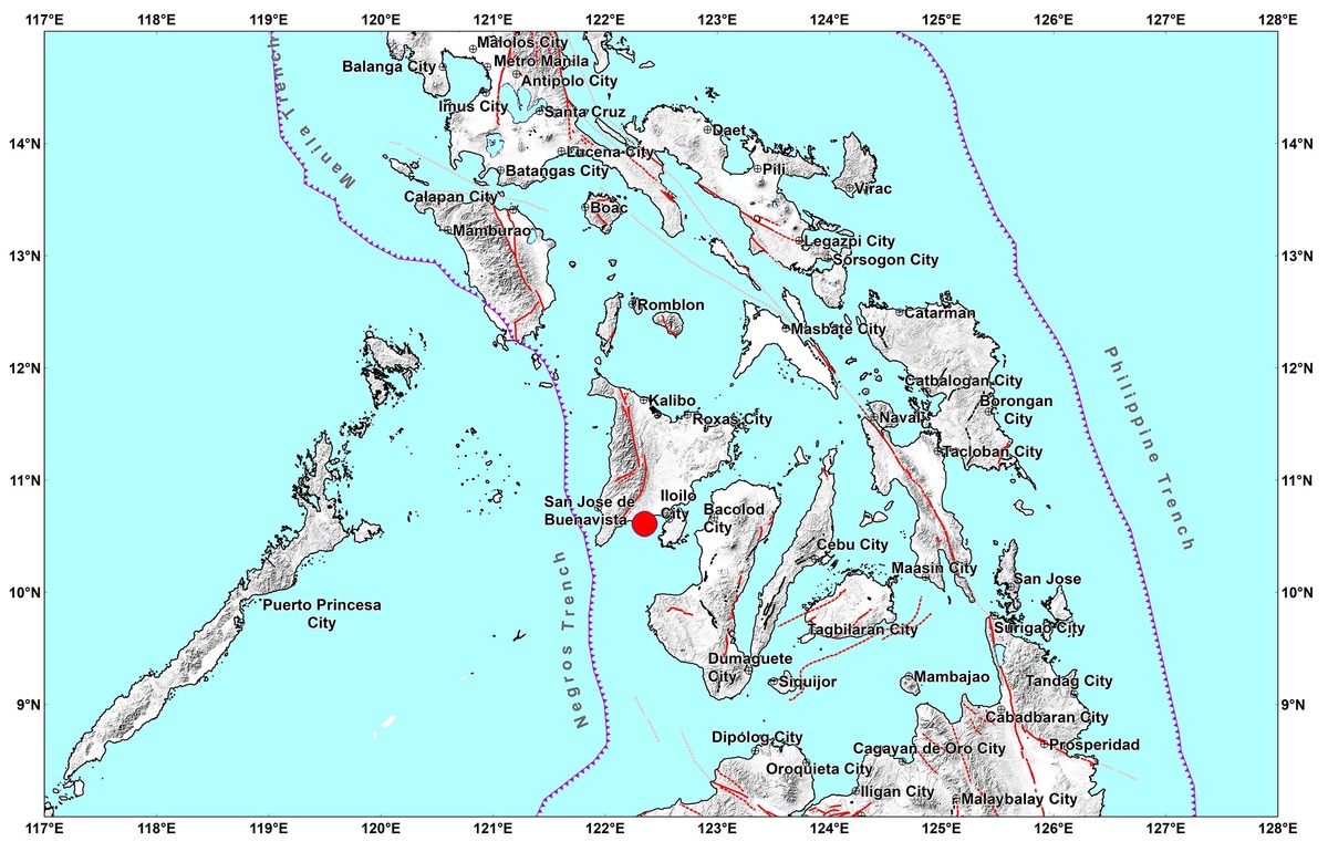 Magnitude 4.3 quake hits near Guimbal, Iloilo; no damage expected
