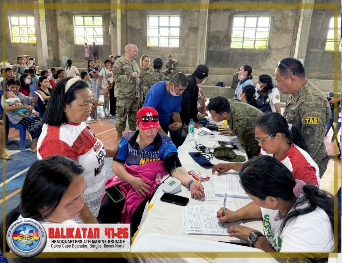 PH-US Forces Launch Health Mission in Cagayan Province