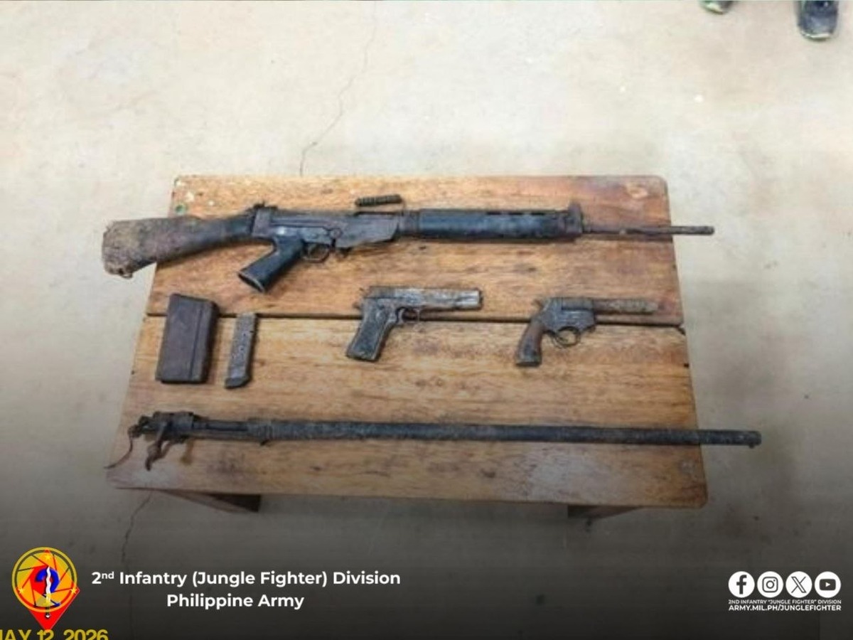 Army 2ID Seizes NPA Arms Cache in Quezon Province