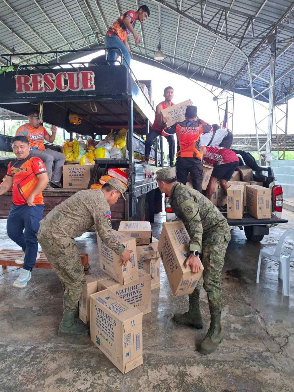 JTF Agila Brings Relief to Quake-Hit Sarangani, Davao