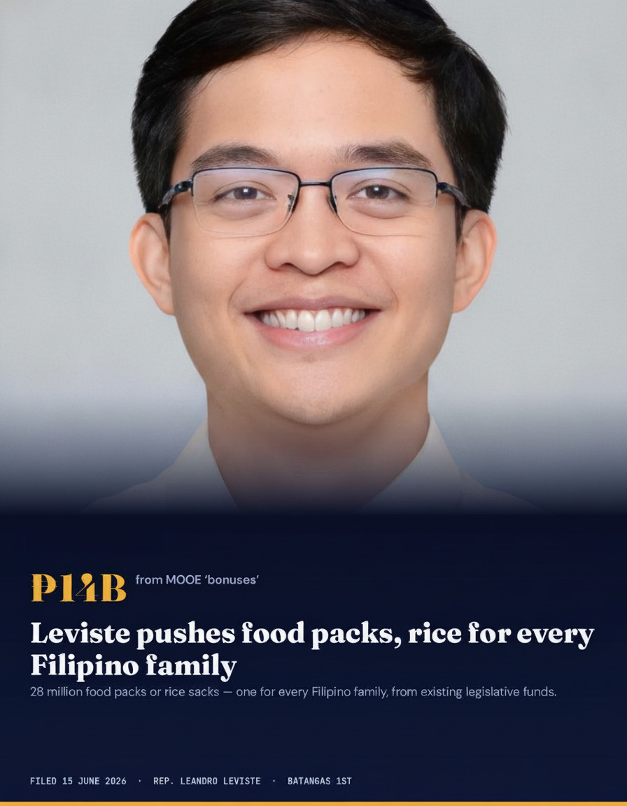 Leviste Urges ₱14B Congress Budget Redirect to Aid Families