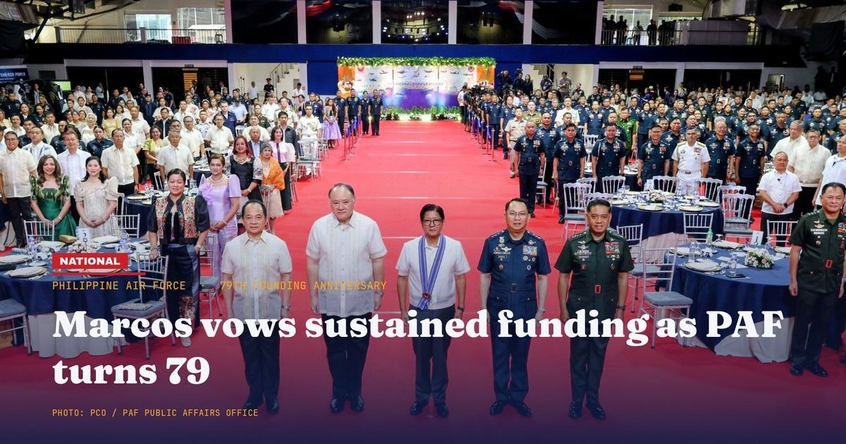 PAF Turns 79; Marcos Pledges Modernization Funding