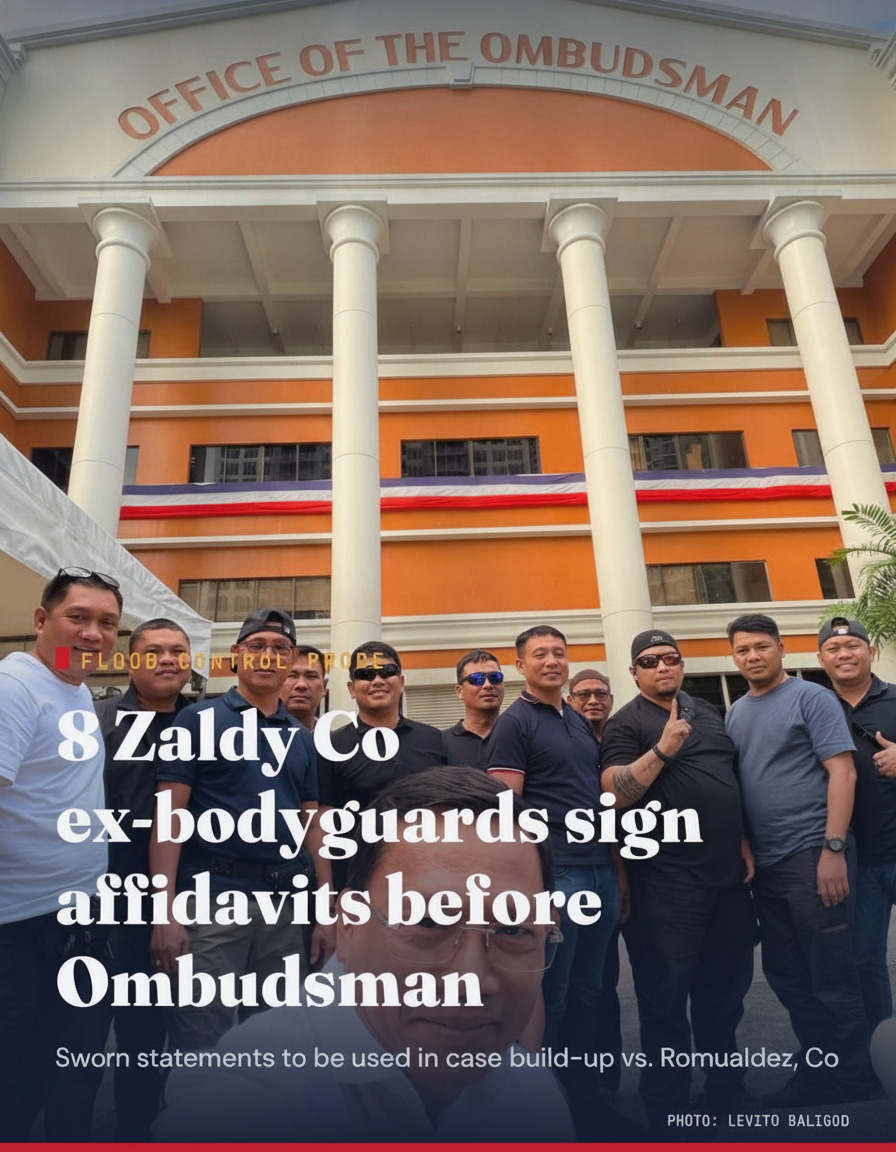Co Ex-Bodyguards Submit Signed Affidavits to Ombudsman