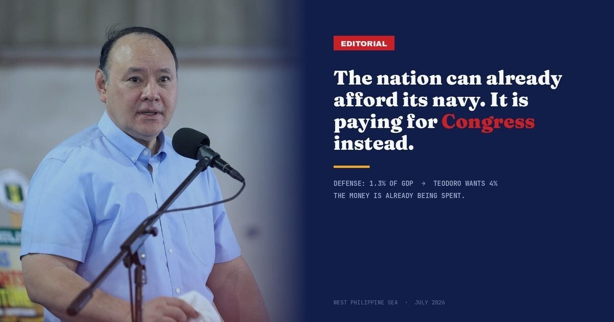 PH Can Fund Its Navy — Congress Spends It Instead