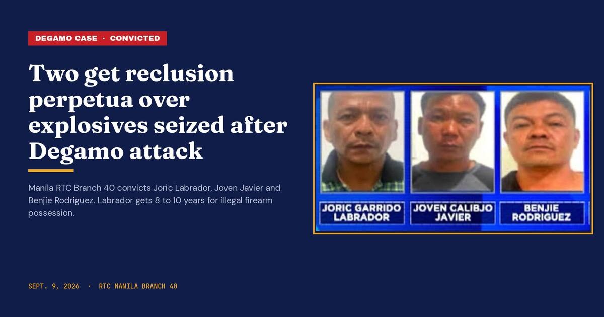 DOJ Wins Convictions in Firearms Case Tied to Degamo Attack