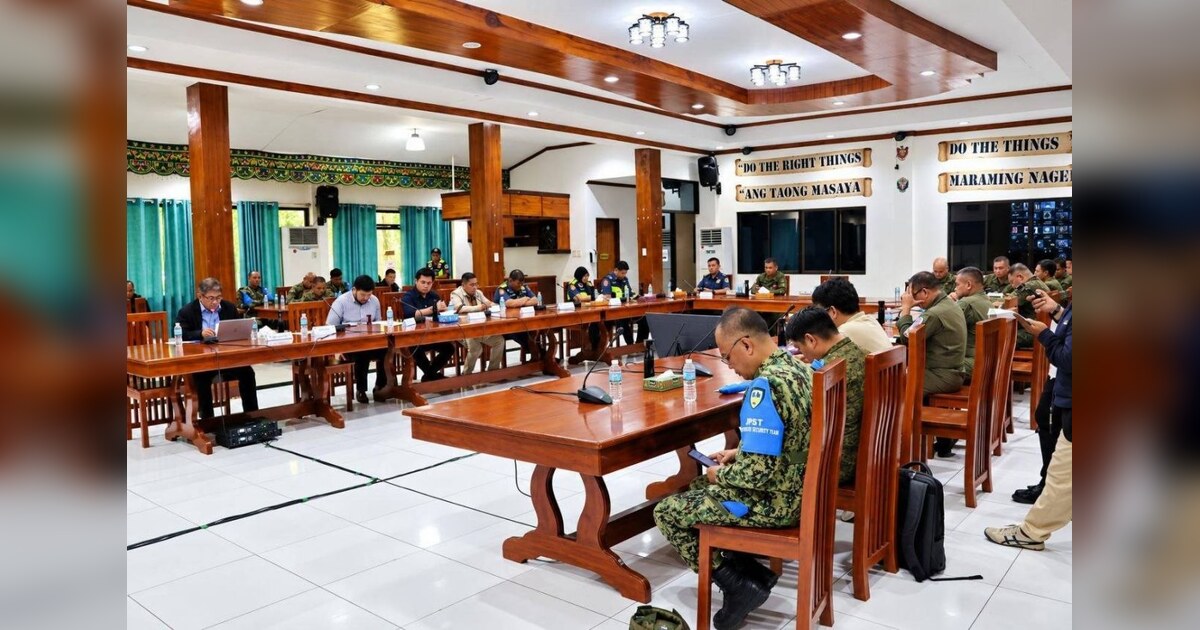BARMM Election Security Review Held at Camp Siongco