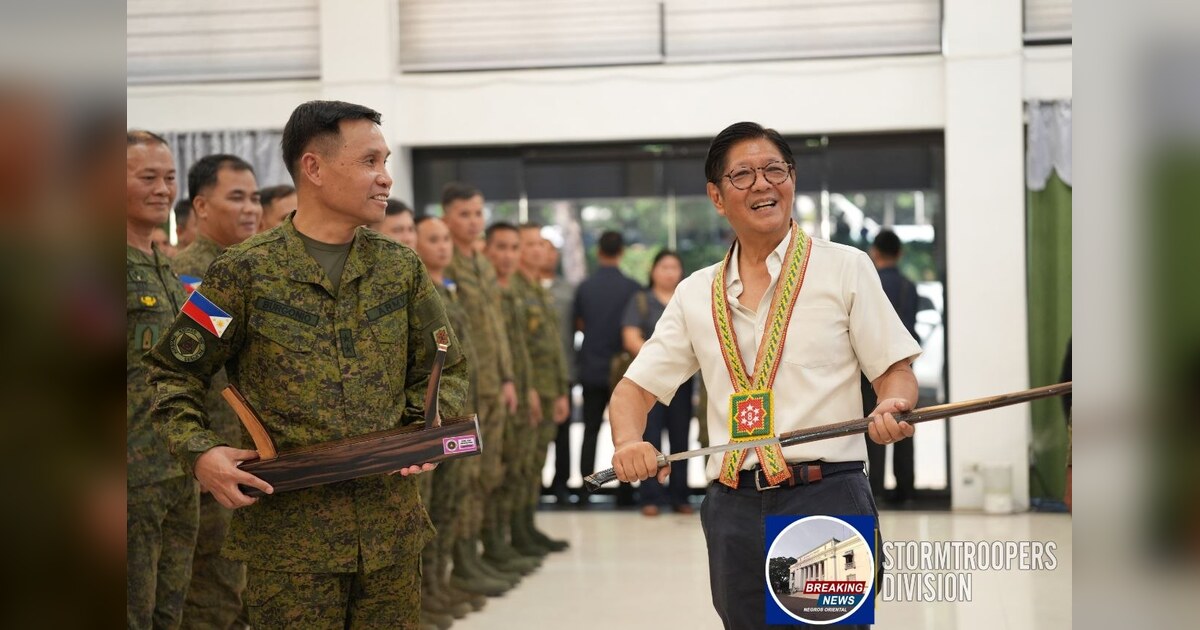 Marcos Visits 8ID, Backs Eastern Visayas Peace Drive