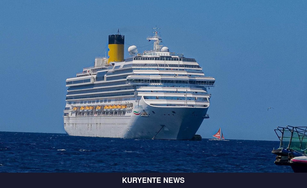 Costa Serena Makes Maiden Call in Boracay With About 3,000 Guests