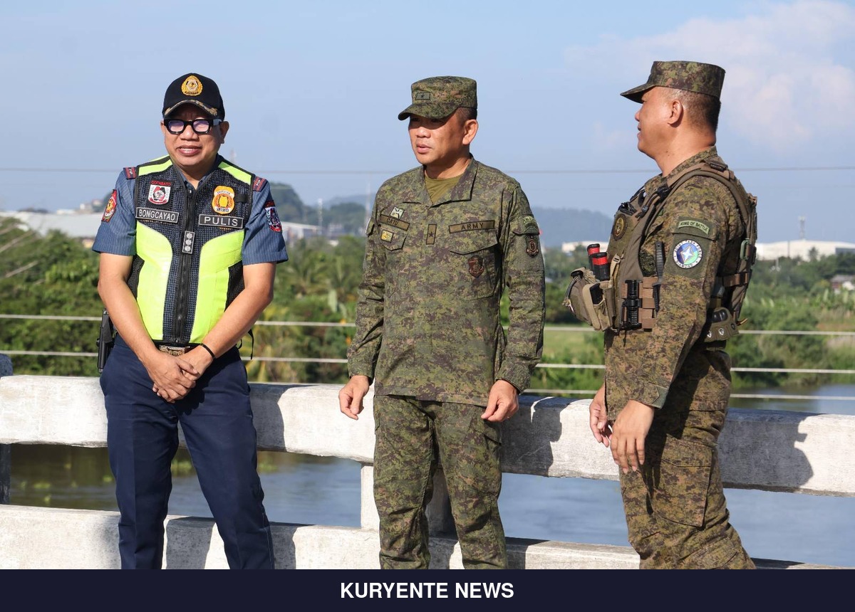Army, Police Inspect Cotabato City Security Ahead of October 30 BARMM Chief Minister Vote