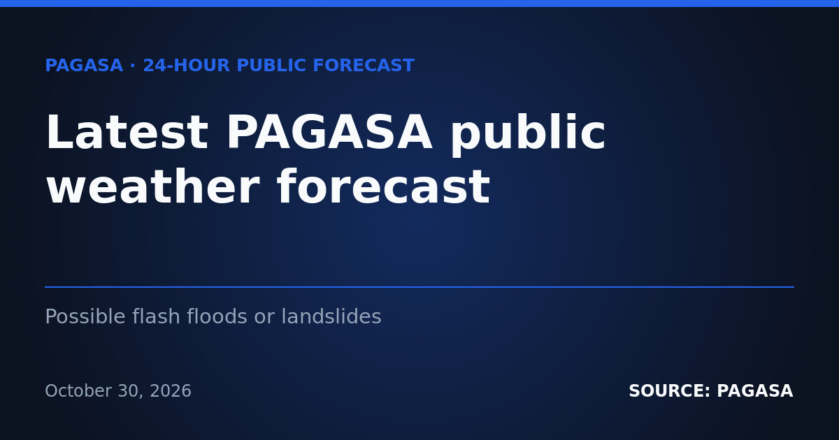 Rain, Flood Risk Nationwide as LPA, Shear Line Active — Oct. 31
