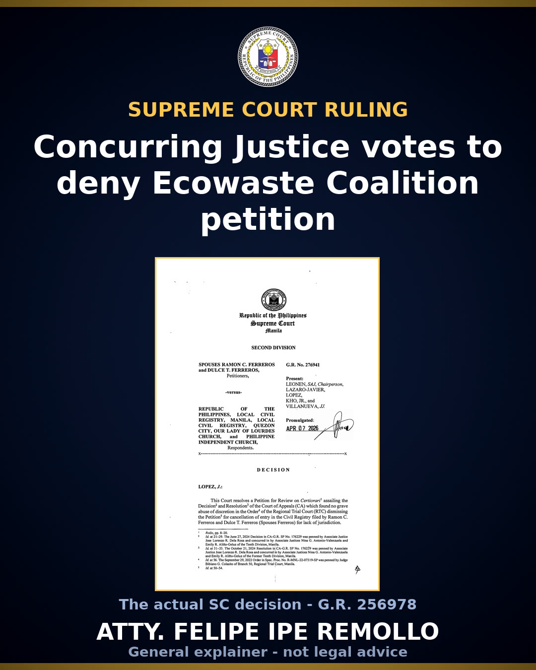SC dismisses petition vs waste-to-energy guidelines over hierarchy of courts