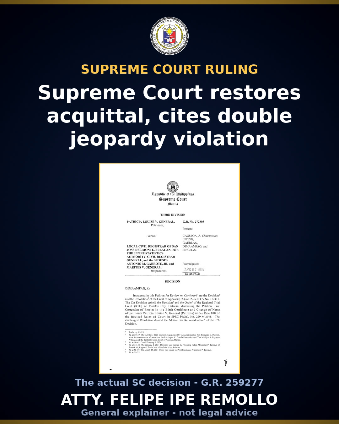 SC reinstates acquittal of SPO2 Bakal in Maguindanao massacre case