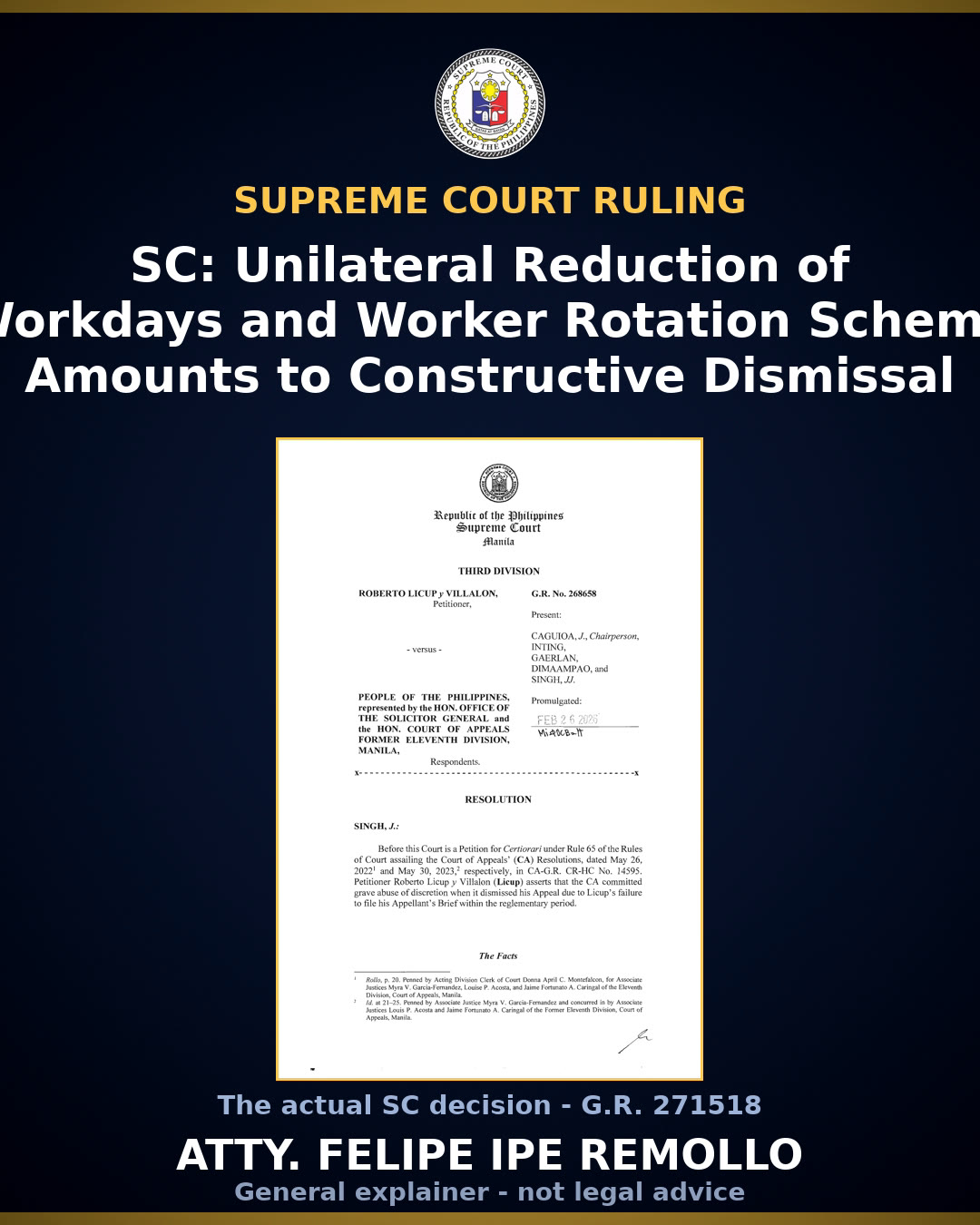 SC rules textile workers were constructively dismissed, orders backpay