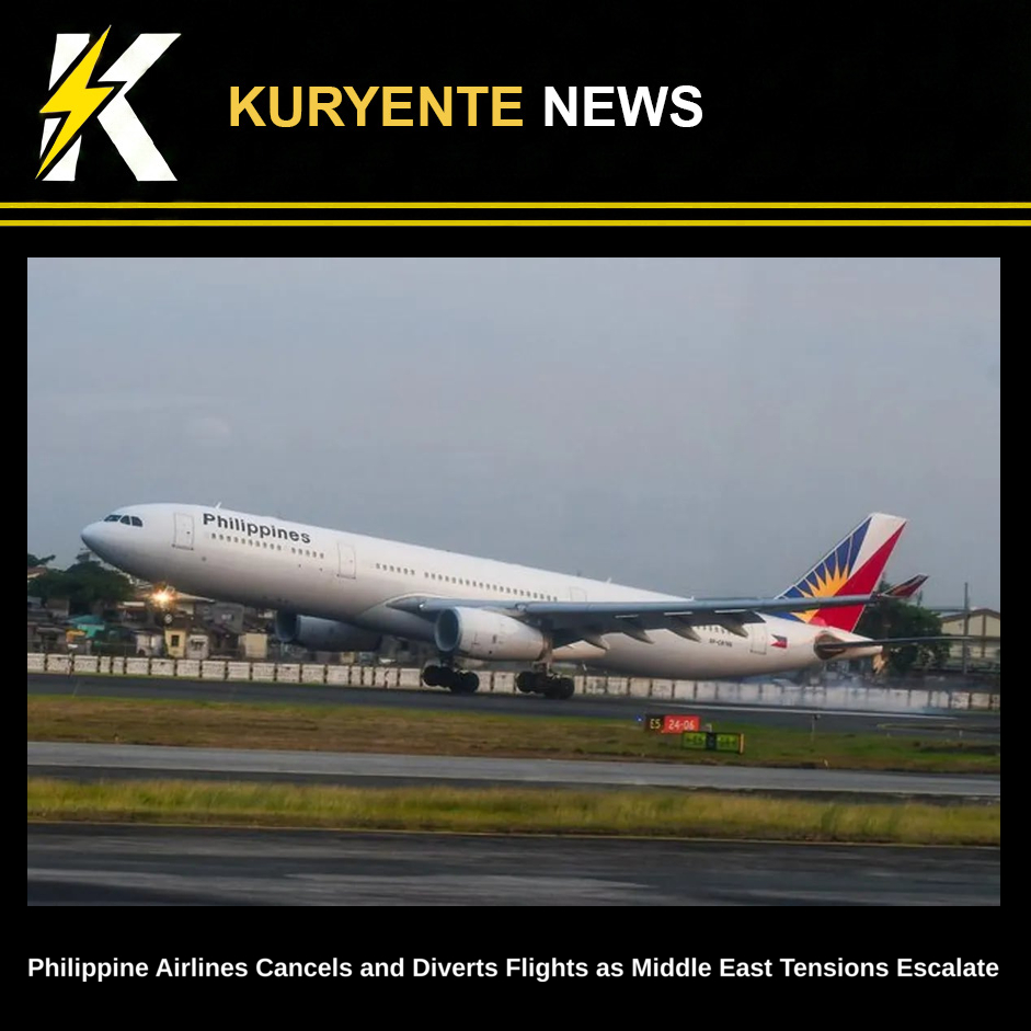 Philippine Airlines Cancels and Diverts Flights as Middle East Tensions Escalate