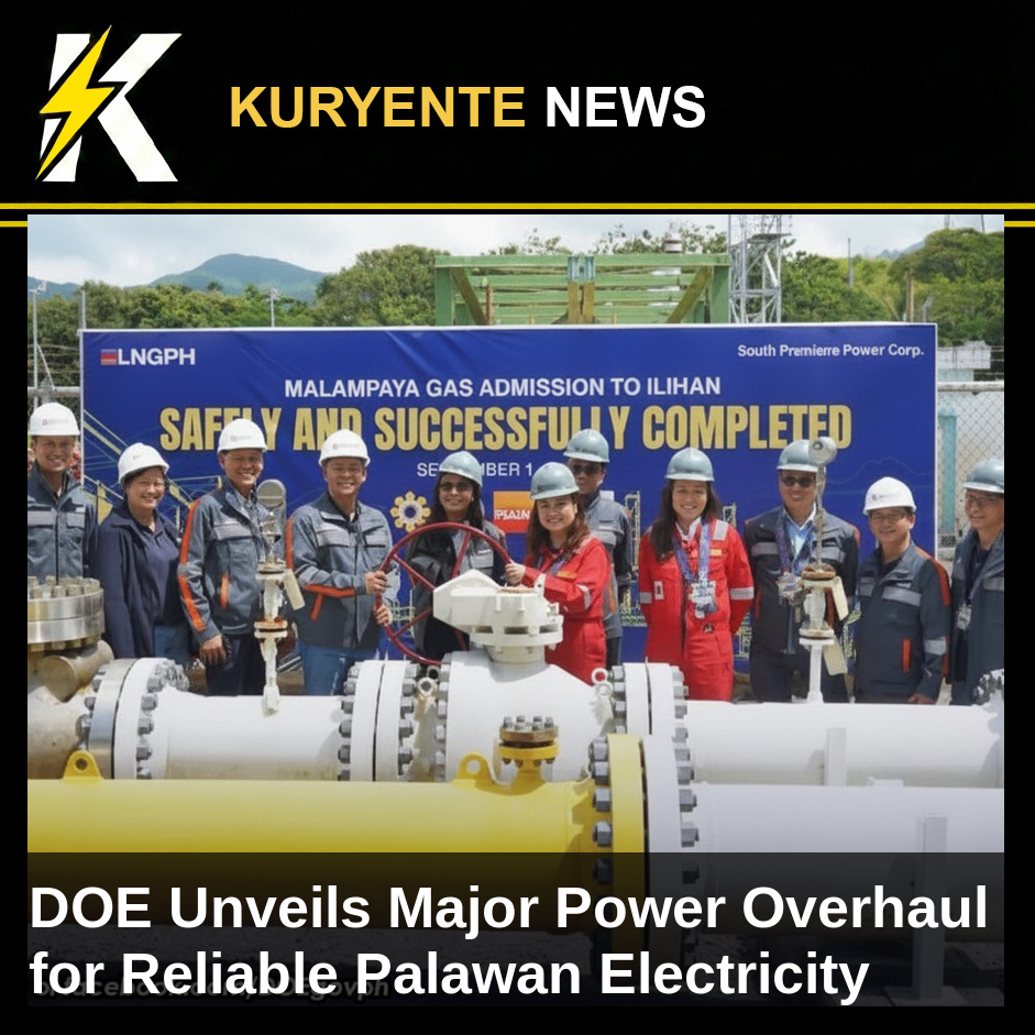 Image related to: DOE Unveils Major Power Overhaul for Reliable Palawan Electricity