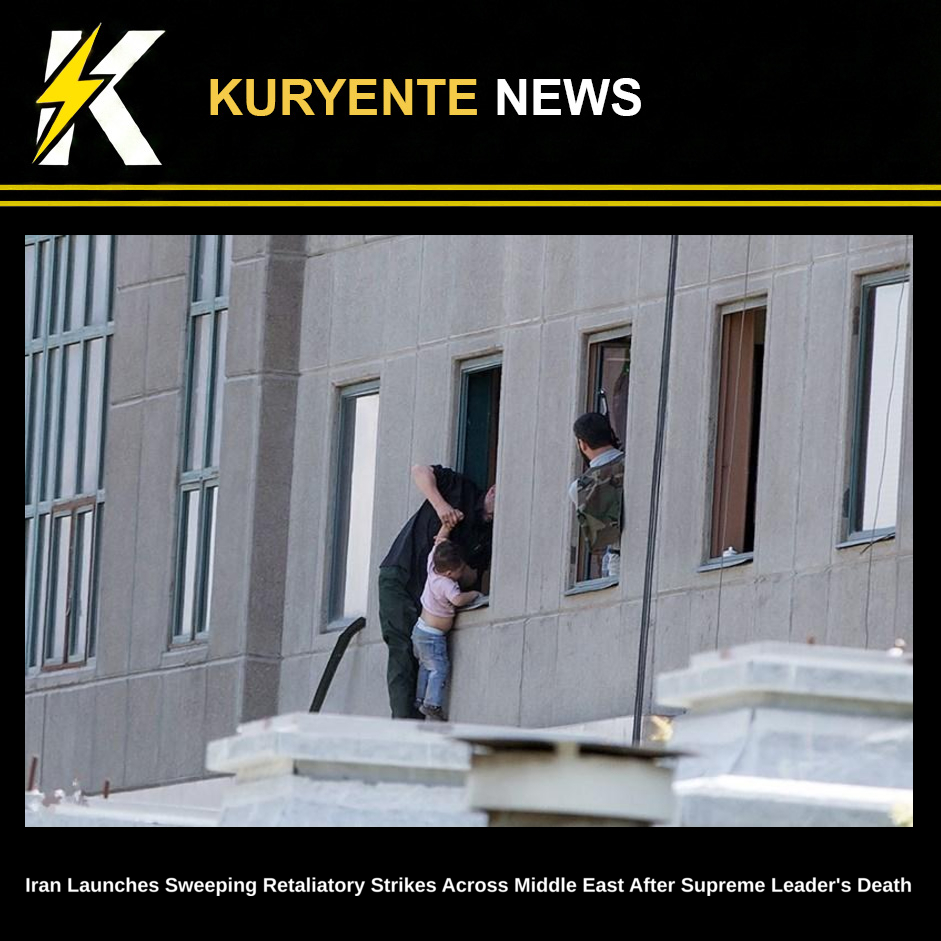 Iran Launches Sweeping Retaliatory Strikes Across Middle East After Supreme Leader's Death