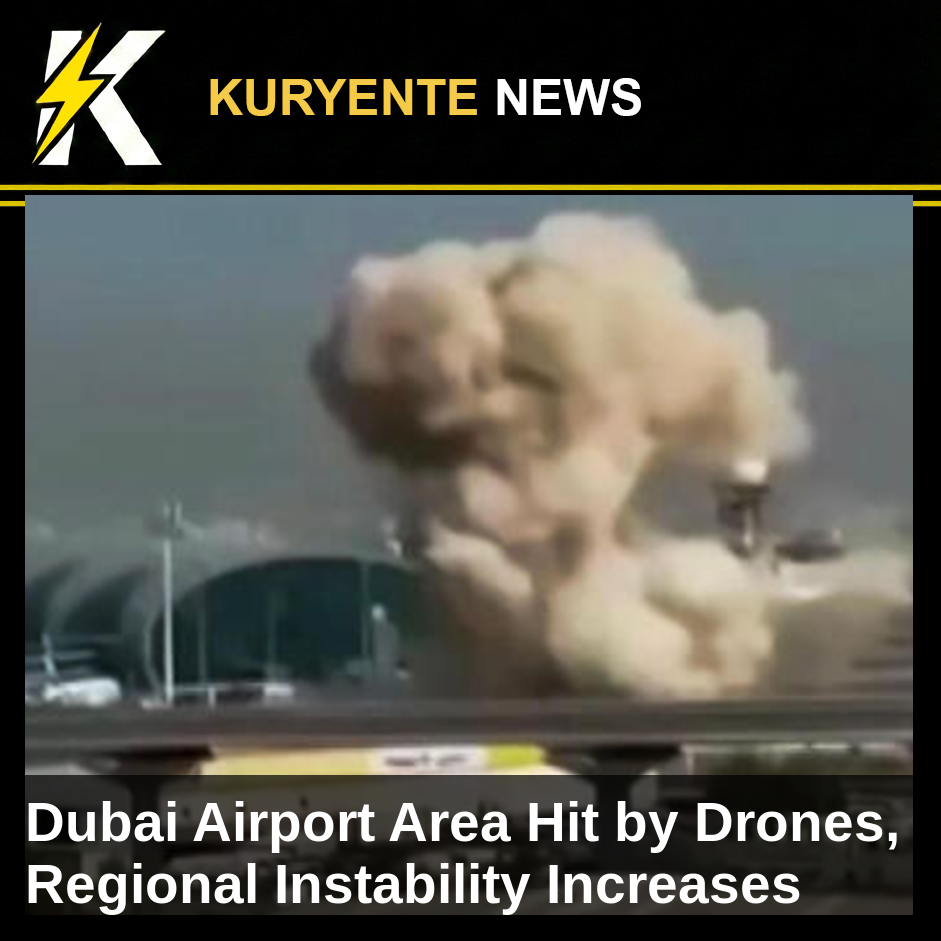 Image related to: Dubai Airport Area Hit by Drones, Regional Instability Increases