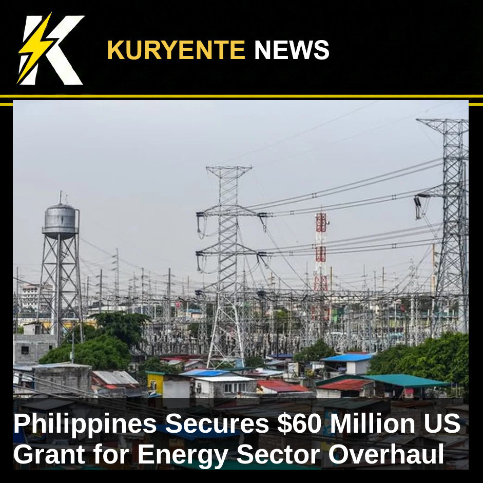 Philippines Secures $60 Million US Grant for Energy Sector Overhaul