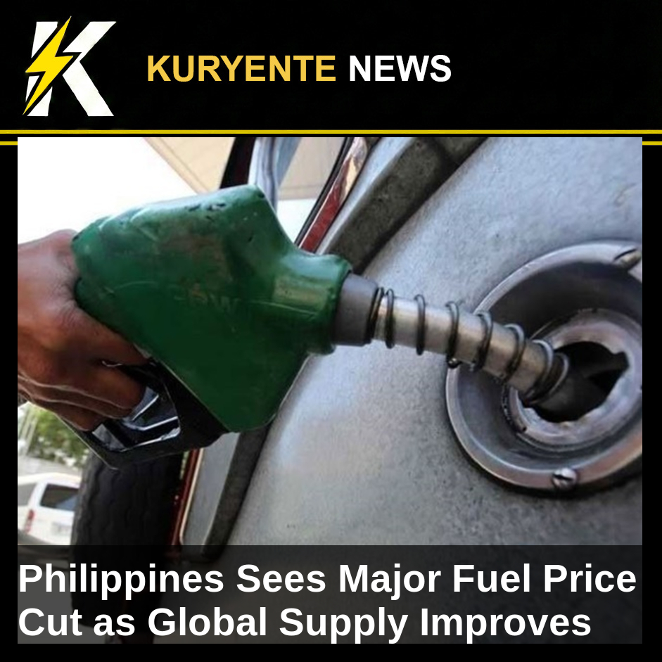 Image related to: Philippines Sees Major Fuel Price Cut as Global Supply Improves