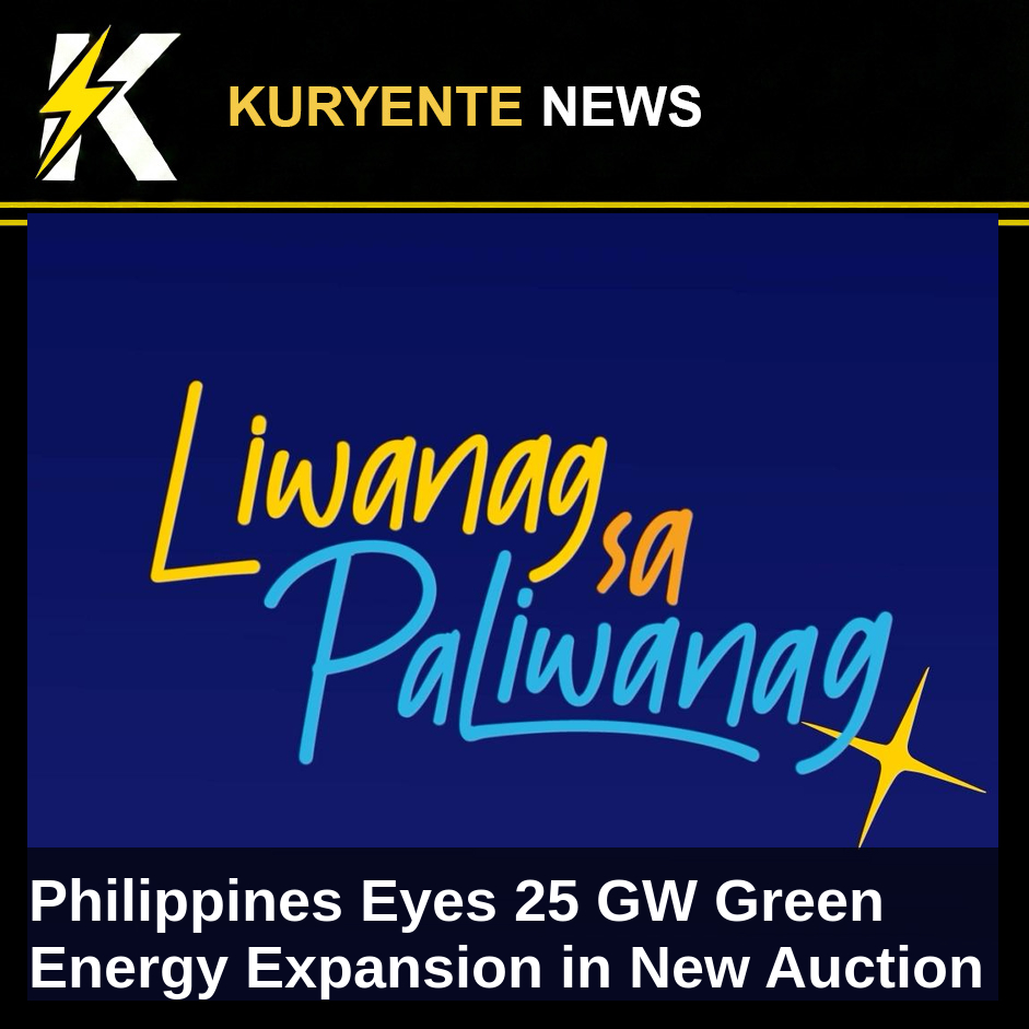 Philippines Eyes 25 GW Green Energy Expansion in New Auction