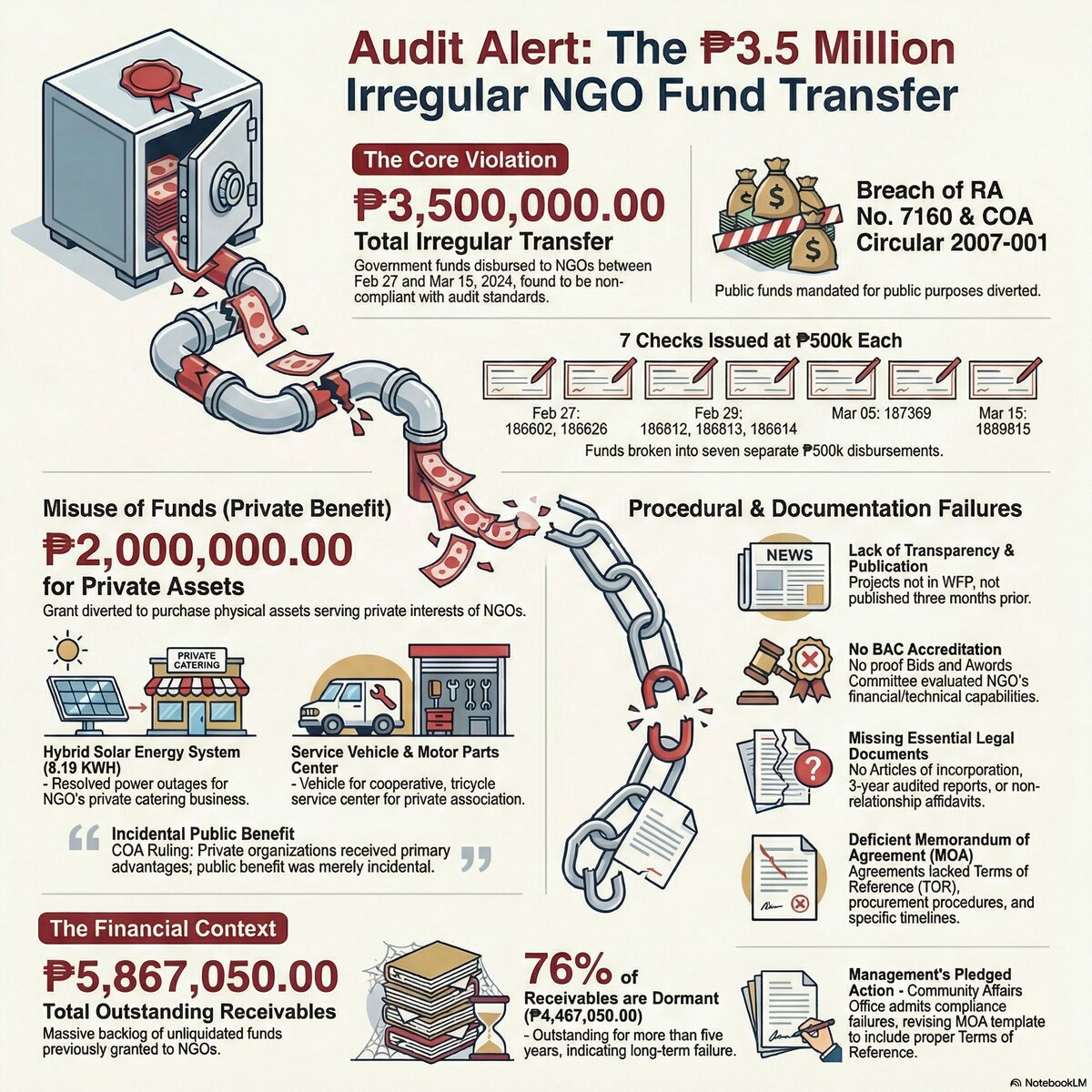 The ₱3.5 Million Paper Trail: How Public Funds Built Private Enterprises